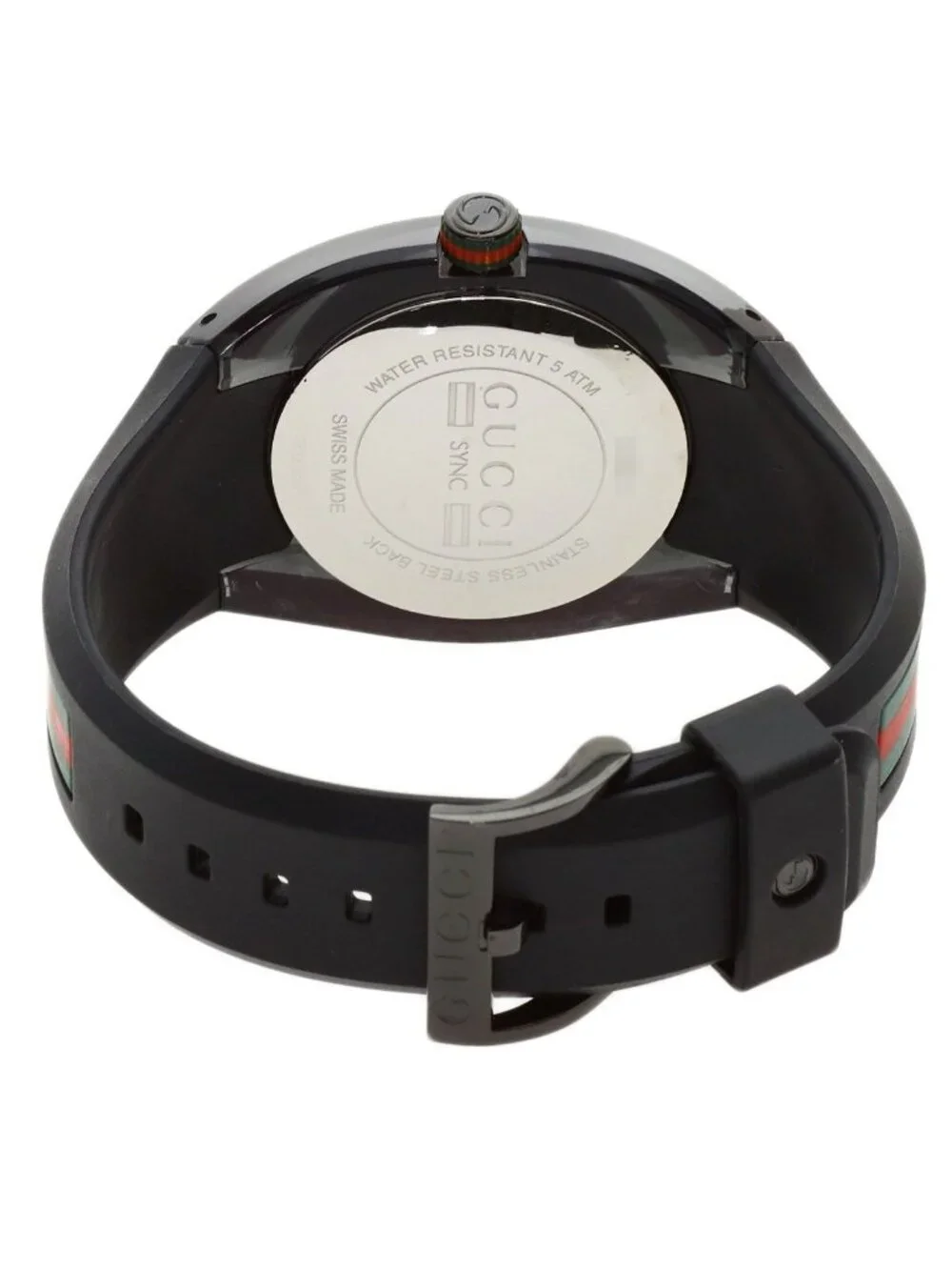 Gucci Sync Watch SS Rubber